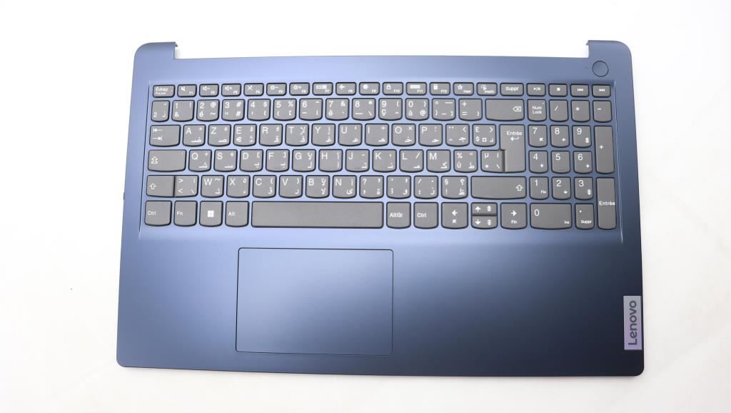 Lenovo IdeaPad 1 15IAU7 Palmrest Cover Touchpad Keyboard Abyss Blue 5CB1H92056
