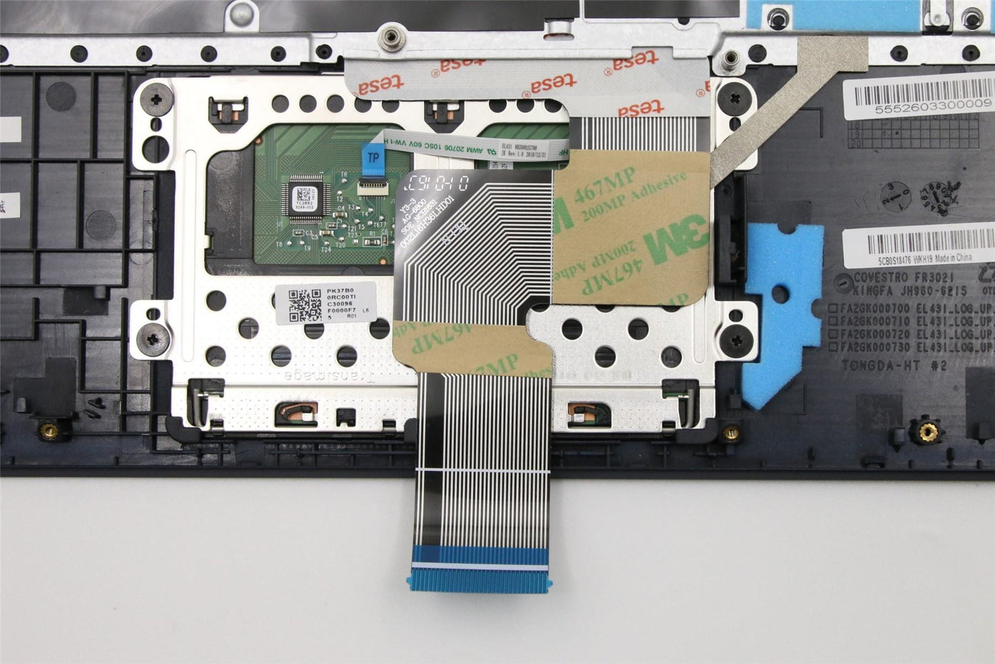 Lenovo Upper Case C81N7 AB NBLKB_LATIN 5CB0S18476