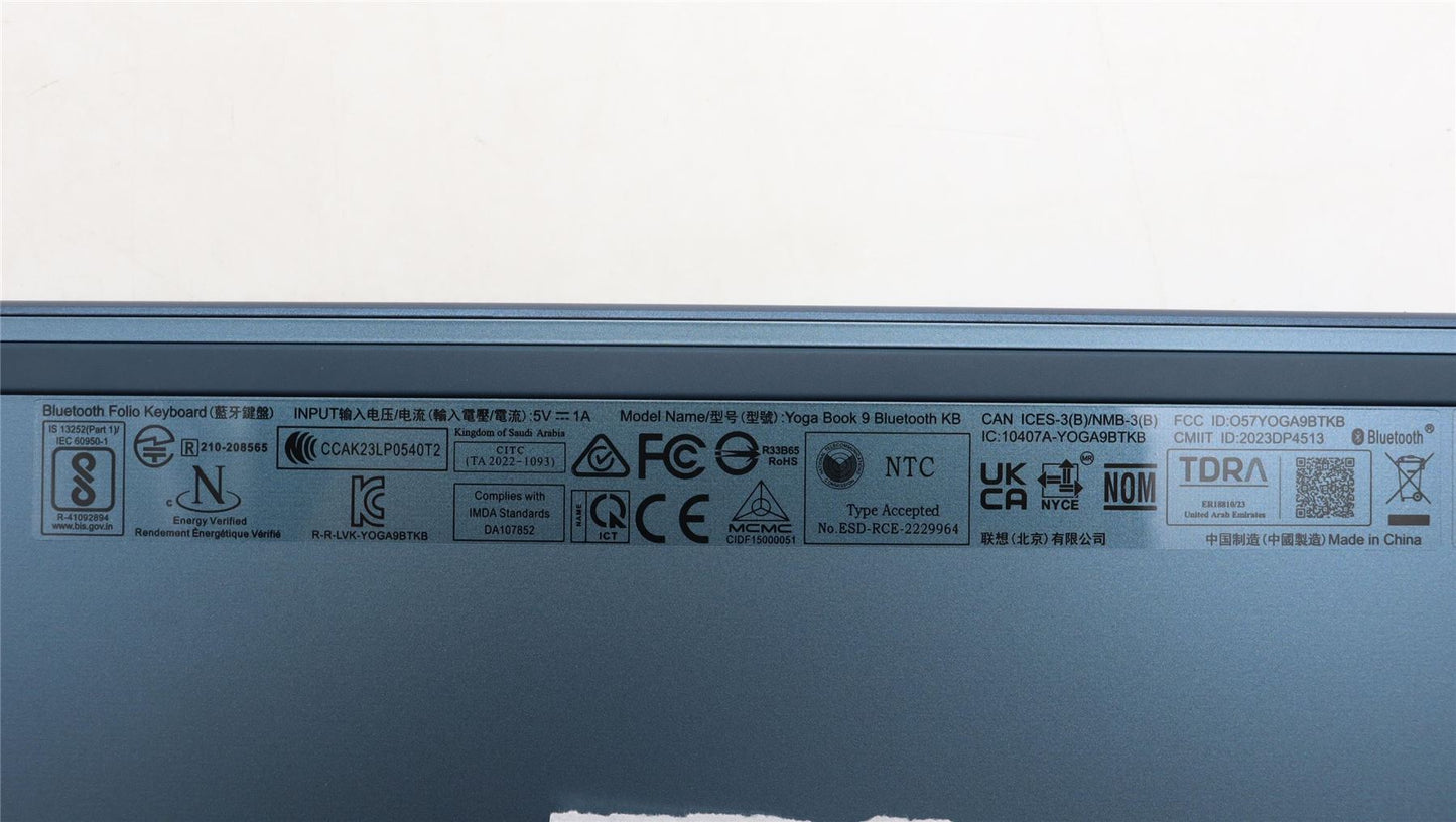 Lenovo Keyboard L82YQ Assy ENG 5CB1L72119