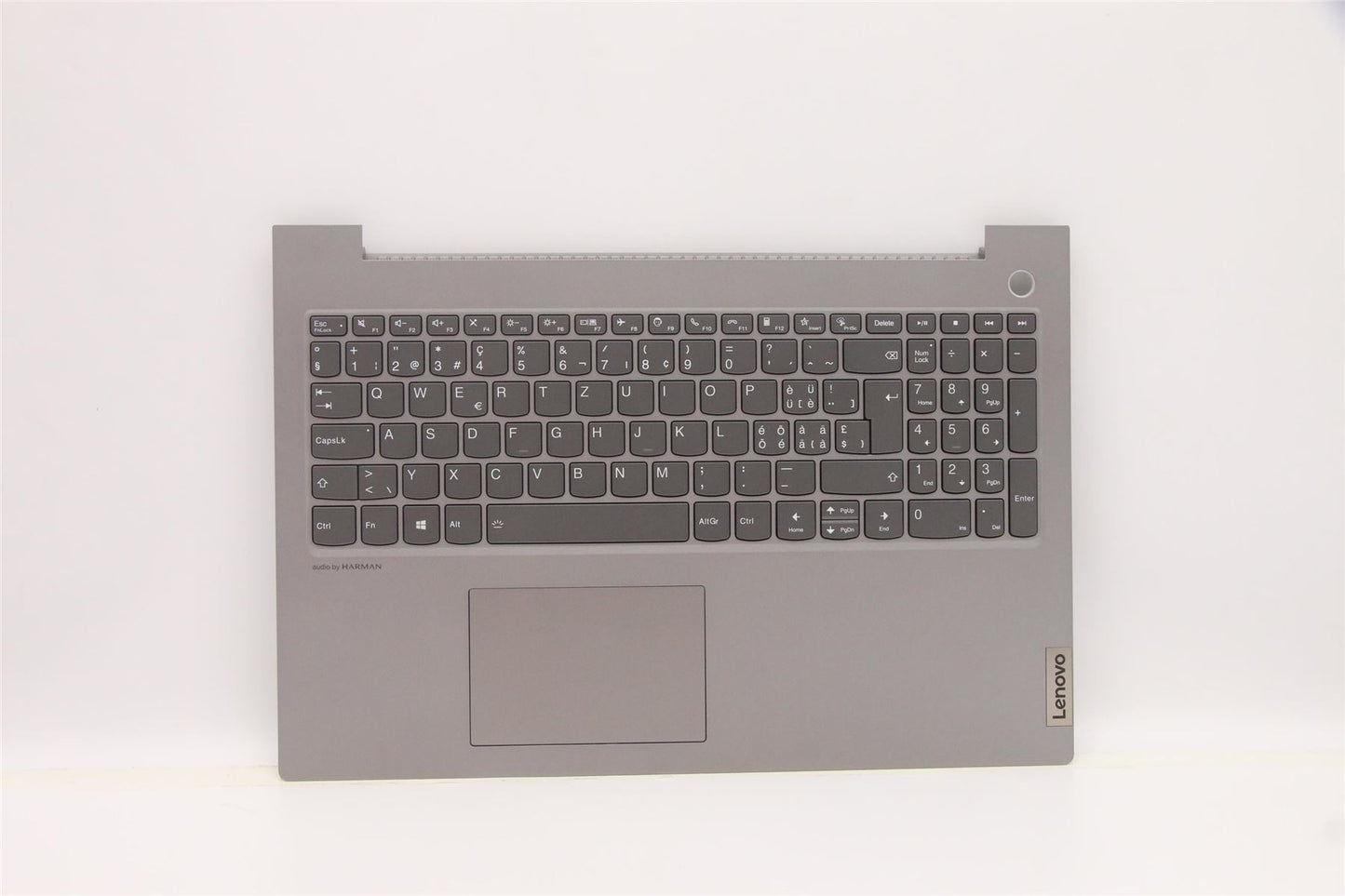 Lenovo ThinkBook 15P G2 ITH Palmrest Cover Touchpad Keyboard Grey 5CB1D71917