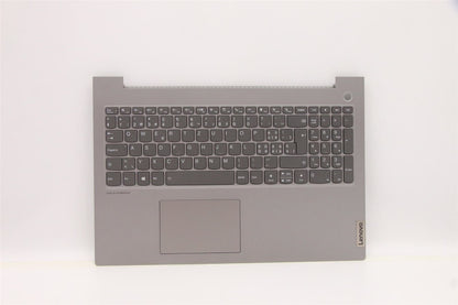 Lenovo ThinkBook 15P G2 ITH Palmrest Cover Touchpad Keyboard Grey 5CB1D71917