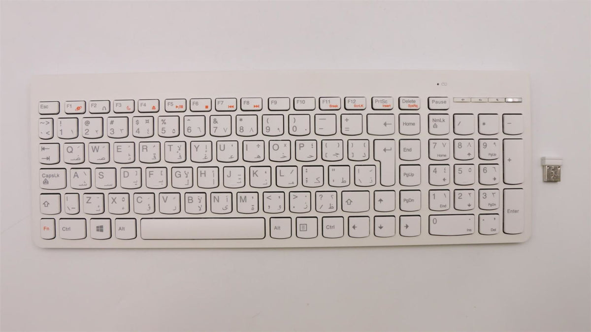 Lenovo Liteon SK-8861(SA) 2.4G KB-White8 Keyboard 25210998