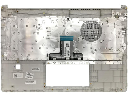 HP 14S-DQ 14S-FQ Palmrest Cover Keyboard French Silver L61506-051