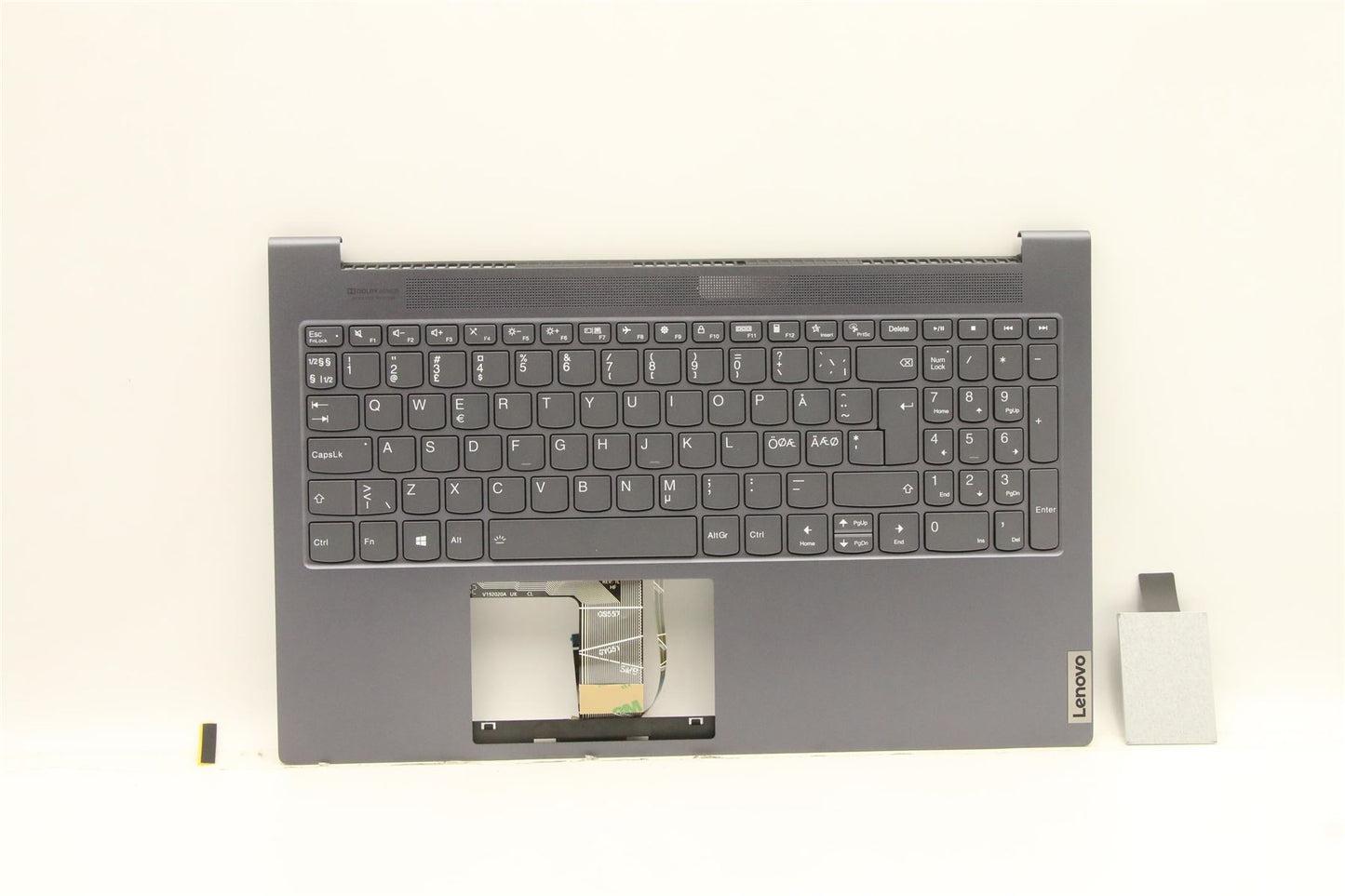 Lenovo IdeaPad 7 15IMH05 Keyboard Palmrest Top Cover Nordic 5CB0Z28194