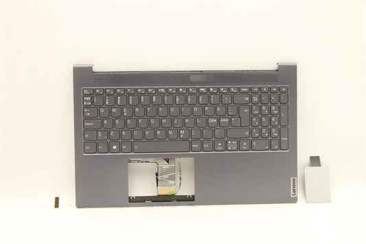Lenovo IdeaPad 7 15IMH05 Keyboard Palmrest Top Cover Nordic 5CB0Z28194