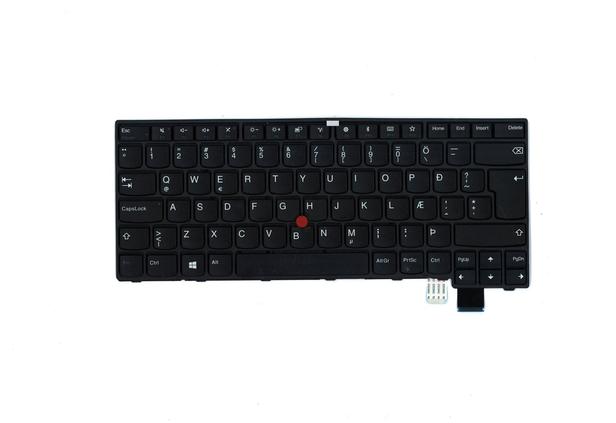 Genuine Lenovo ThinkPad T470s 13 Gen 2 Keyboard Slovenian Black 01EN616 01EN657