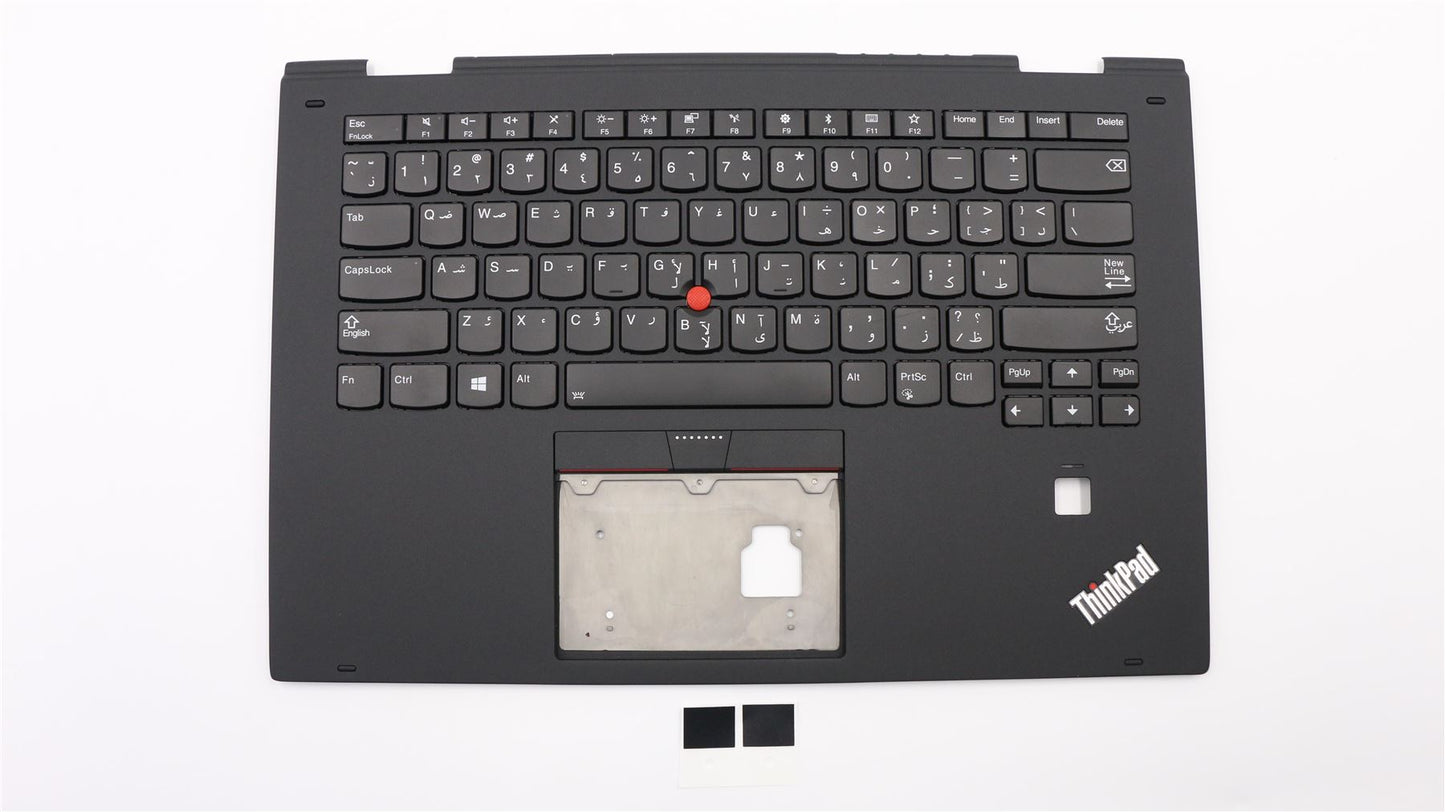 Lenovo Yoga X1 2nd Gen Keyboard Palmrest Top Cover Arabic Black 01HY801