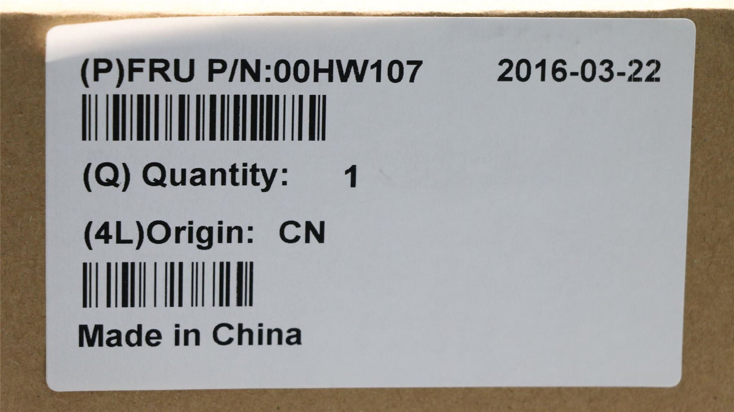 Lenovo FRU Back Cover Black w/ antenna 00HW107
