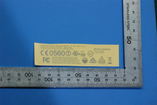 Lenovo TB3-X70F RatingLabel&*HQ60402864000 CS 5L18C05629