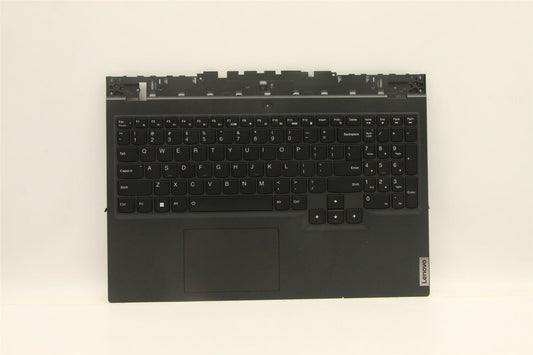 Lenovo 5 15ITH6H Palmrest Cover Touchpad Keyboard US Black Backlit 5CB1D04994