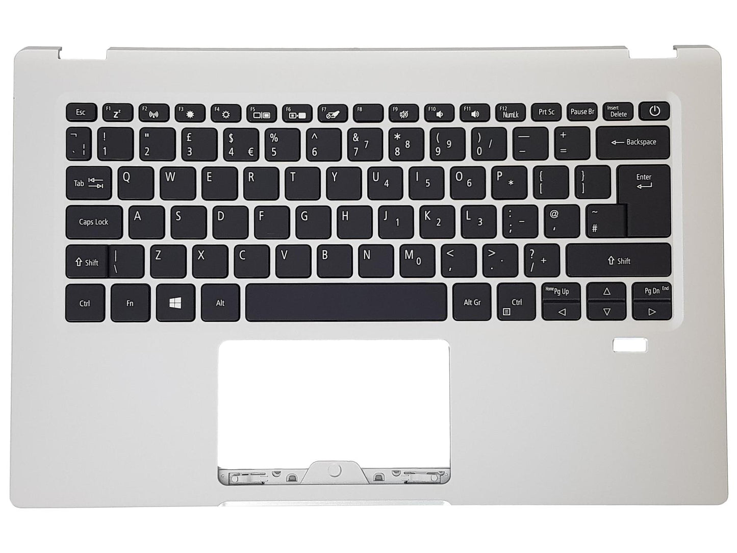 Acer Swift SF114-34 Palmrest Cover Keyboard UK Silver 6B.A79N8.031