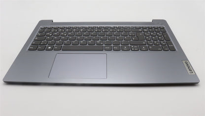 Lenovo IdeaPad 3 15AMN8 Palmrest Cover Touchpad Keyboard German 5CB1L27545