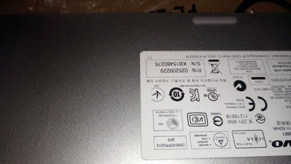 Lenovo Liteon SK-8861(EN-FR) 2.4G KB-Silver8 English French Keyboard 25209229