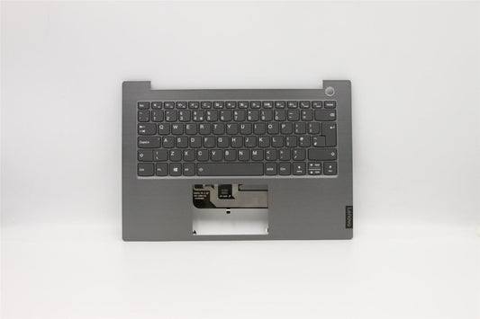 Lenovo ThinkBook 14-IML 14-IIL Clavier Palmrest Top Cover UK Gris 5CB0W44371