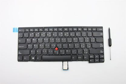 Genuine Lenovo ThinkPad Edge E440 E431 Keyboard Arabic Black 04Y2731