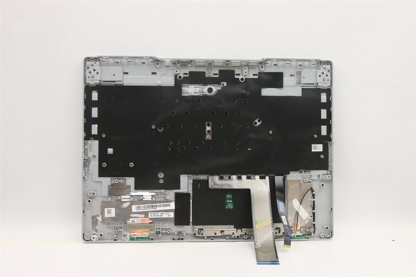 Lenovo 5 15IAH7 Palmrest Cover Touchpad Keyboard Hebrew Cloud Grey 5CB1H22897
