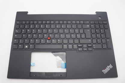 Lenovo ThinkPad E16 Gen 1 Keyboard Palmrest Top Cover German Black 5M11L64950