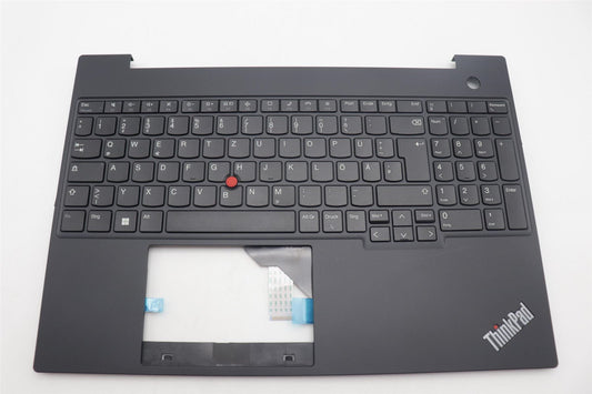 Lenovo ThinkPad E16 Gen 1 Keyboard Palmrest Top Cover German Black 5M11L64950