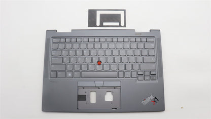 Lenovo ThinkPad X1 7th Gen Keyboard Palmrest Top Cover Hebrew 5M11H45774