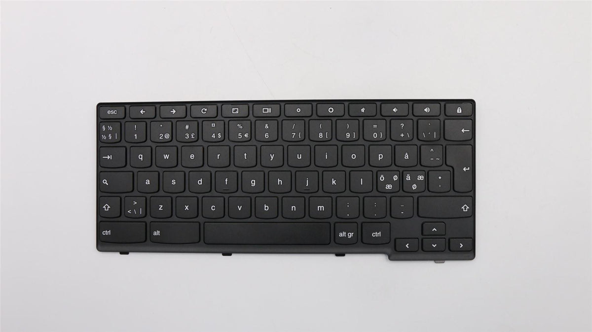 Genuine Lenovo Chromebook N20 N20p Keyboard Nordic Black 25216094 25216065