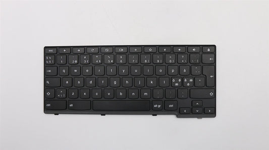 Genuine Lenovo Chromebook N20 N20p Keyboard Nordic Black 25216094 25216065