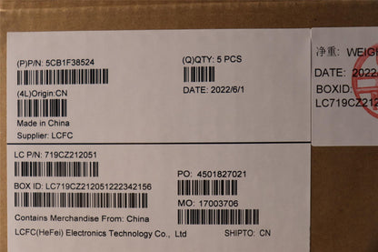 Lenovo Legion 5 16IAH7H Palmrest Cover Touchpad Keyboard US Grey 5CB1F38524