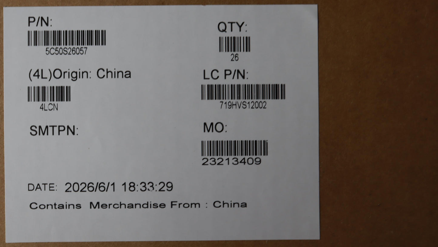 Lenovo CARDPOP L 83V9 Power Board 5C50S26057