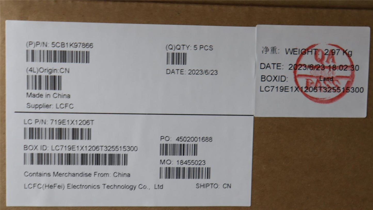 Lenovo Upper Case ASM_GER L82XL NFP AB BL 5CB1K97866