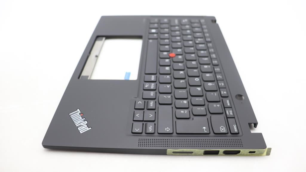 Lenovo ThinkPad X13 Gen 4 Palmrest Cover Keyboard UK Black Backlit 5M11L86077