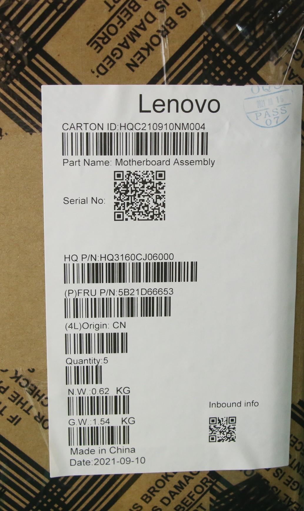 Lenovo IdeaPad 3 15IJL6 Motherboard Mainboard UMA intelCeleronN4500 5B21D66653