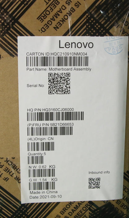 Lenovo IdeaPad 3 15IJL6 Motherboard Mainboard UMA intelCeleronN4500 5B21D66653