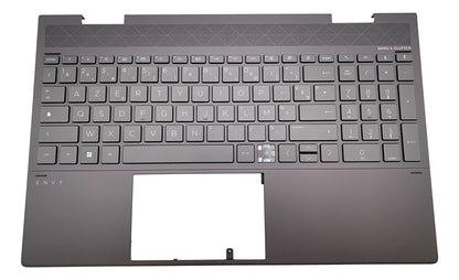 Genuine HP Envy 15-EE Palmrest Cover Keyboard French Black L93119-051