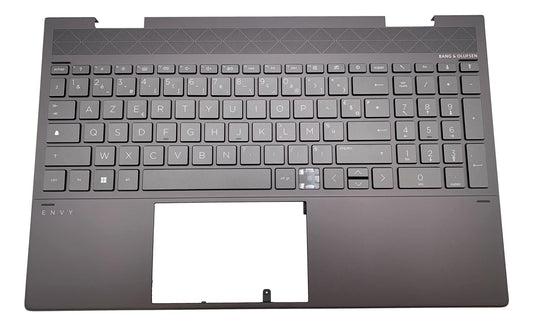 Genuine HP Envy 15-EE Palmrest Cover Keyboard French Black L93119-051