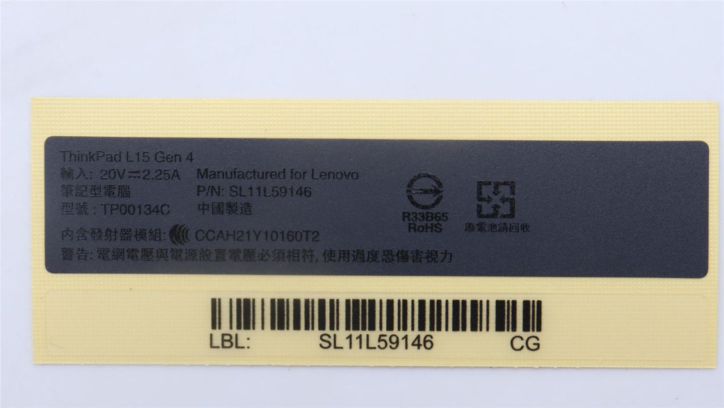 Lenovo LABEL FL GEO KIT INTEL Talos 2.0 5L11H70971
