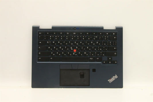 Lenovo ThinkPad C13 Gen 1 Keyboard Palmrest Top Cover Bulgarian Black 5M10Z54471