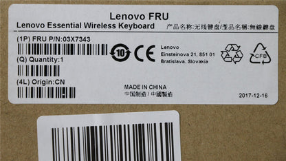 Lenovo KB MICE_BO FRU KBD Greek/US 459 03X7343