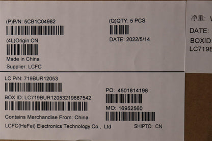 Lenovo Upper Case ASM_SP L81X7 NFPBKDIS 5CB1C04982