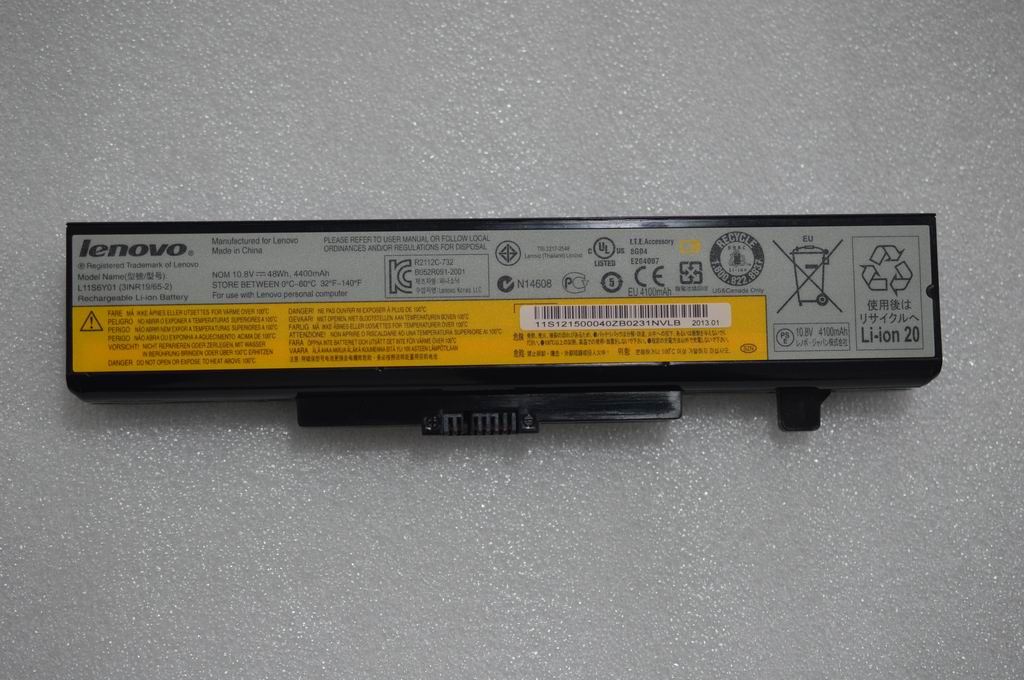 Lenovo Sanyo L11S6Y01 10.8V48Wh 6cellBTY Comm02 121500040