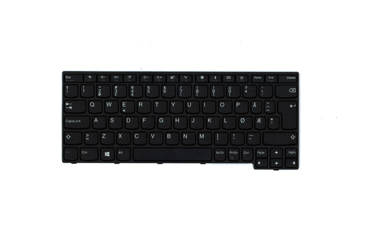 Lenovo Yoga 11e 4th Gen Keyboard Nordic Black 01EP161