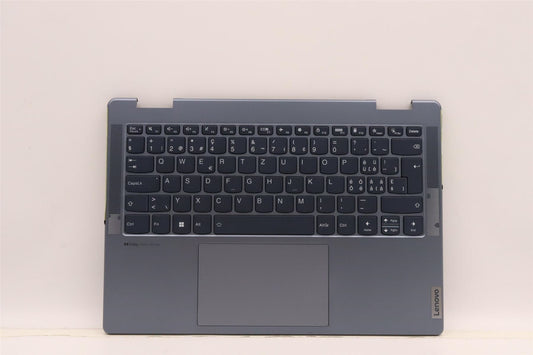 Lenovo Yoga 7 14IAL7 Palmrest Cover Touchpad Keyboard Switzerland 5CB1J02444