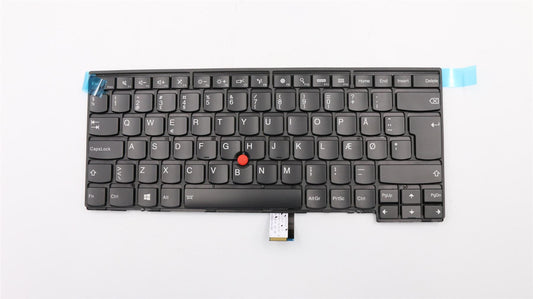 Lenovo ThinkPad L440 L450 L460 T431s T440 Keyboard Danish Black Backlit 01AX319