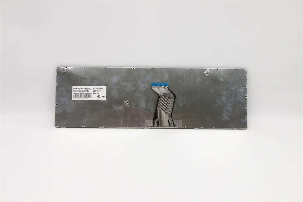 Lenovo DFT4TQ German102Keyblack frame KBD Keyboard 25209765