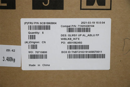 Lenovo IdeaPad 5-14ITL05 Palmrest Touchpad Cover Keyboard US Europe 5CB1B65904