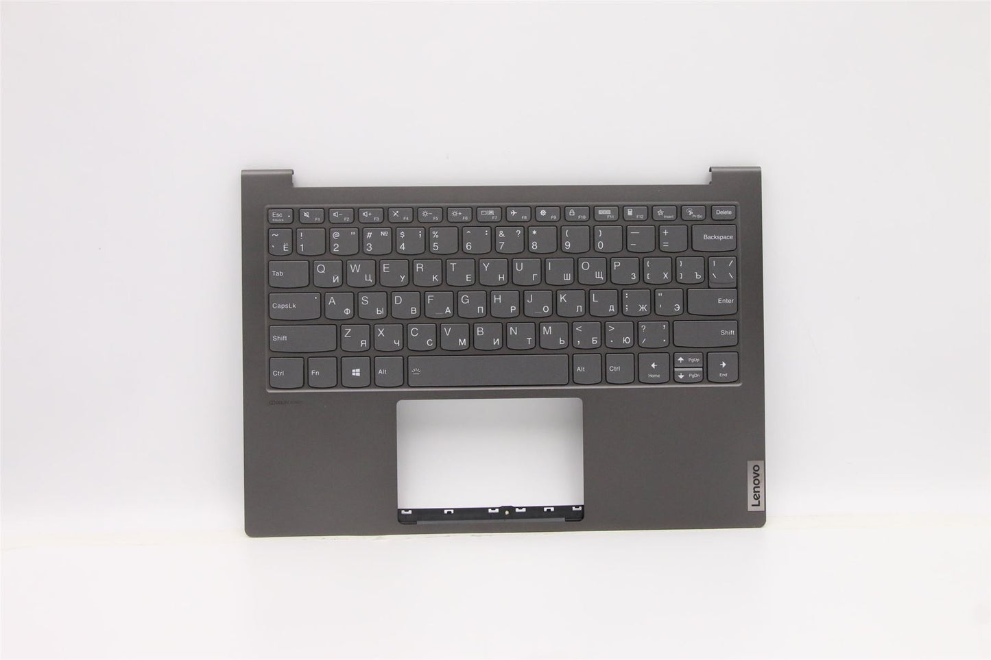 Lenovo Yoga 7-13ITL05 Keyboard Palmrest Top Cover Russian Grey 5CB1B01267