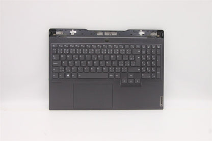 Lenovo S7 15ACH6 Palmrest Cover Touchpad Keyboard Czech Slovakian 5CB1C93739