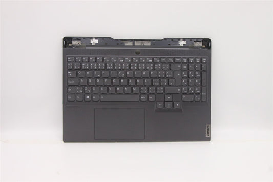 Lenovo S7 15ACH6 Palmrest Cover Touchpad Keyboard Czech Slovakian 5CB1C93739