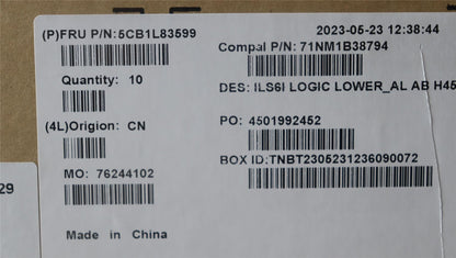 Lenovo Lower Case C 82XF AL AB H45 5CB1L83599