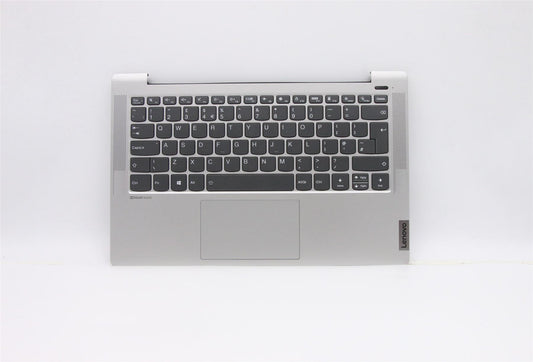 Lenovo IdeaPad 5-14IIL05 Palmrest Cover Touchpad Keyboard UK Silver 5CB0Y89060