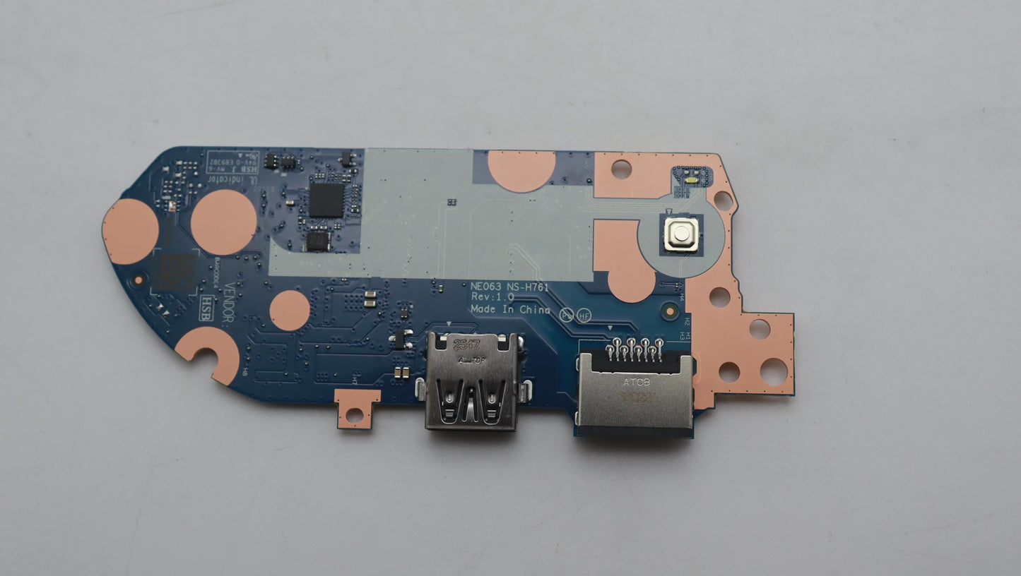 Lenovo CARDPOP FRU IO/B NSH761 NE063 NFP NVP I/O Board 5C51T63031