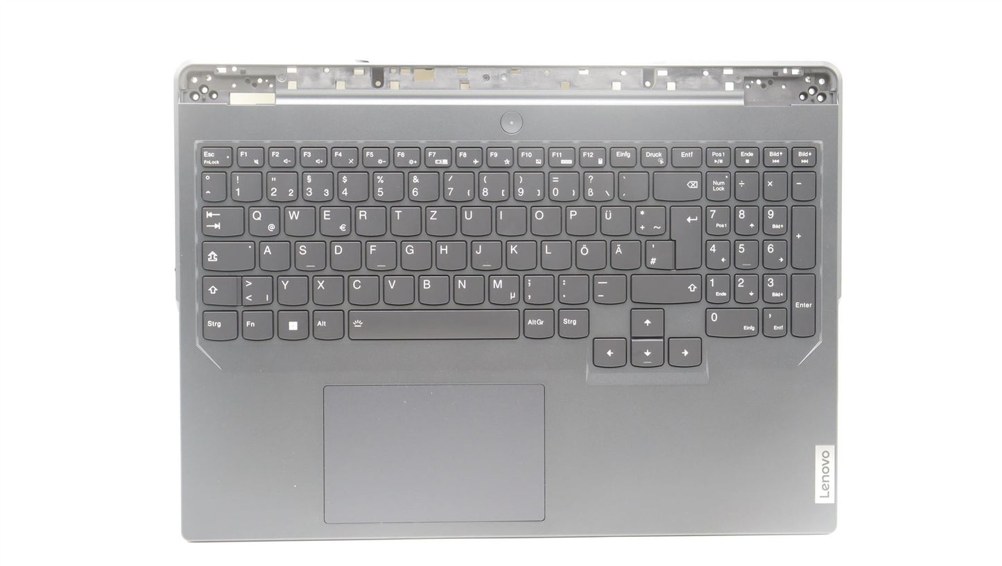 Lenovo Legion 5 16IRX8 Palmrest Cover Touchpad Keyboard German 5CB1L30897